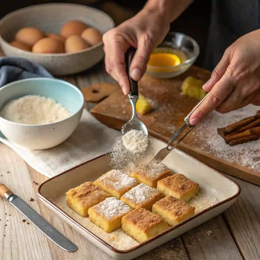 Leche Frita Thermomix: el postre más fácil y tradicional para hacer en casa 16 cortar rebozar freír leche frita