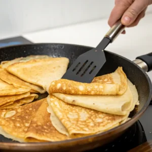 Receta crepes para 2: la mejor guía paso a paso para un desayuno perfecto 31 voltear crepe cuando los bordes se despegan